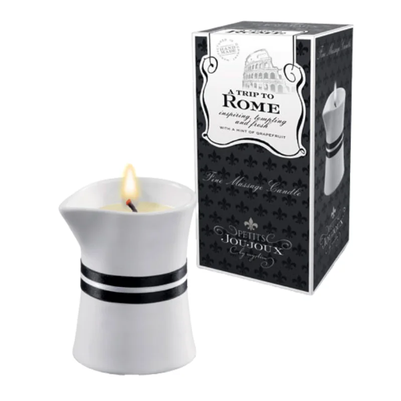 Petits Joujoux Masážní svíčka Rome 120g