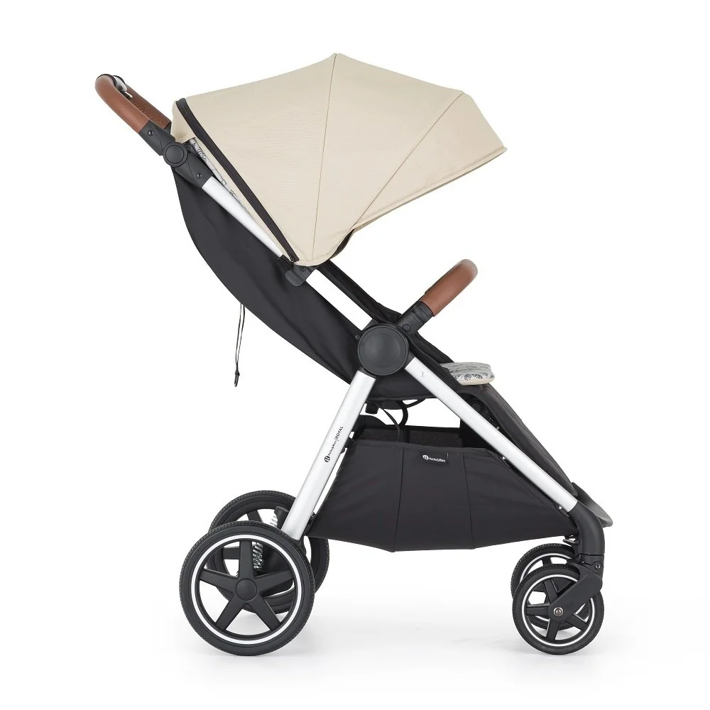 Petite&Mars Kočárek sportovní Royal3 Silver Sahara Beige