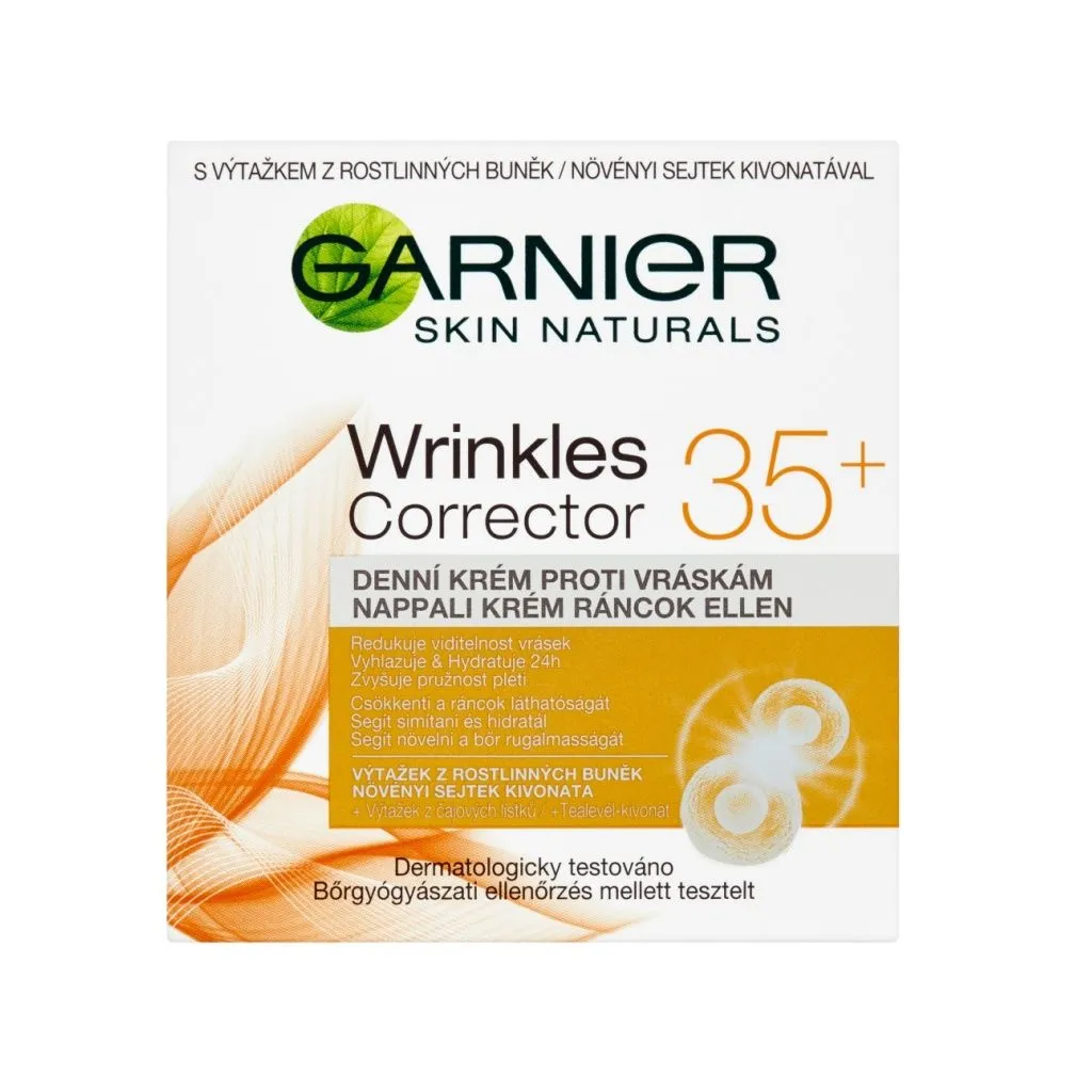 Garnier Skin Naturals Wrinkles Corrector 35+ denní krém proti vráskám 50 ml