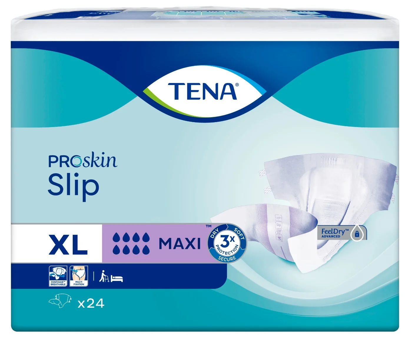 Tena Slip Maxi XL inkontinenční kalhotky 24 ks