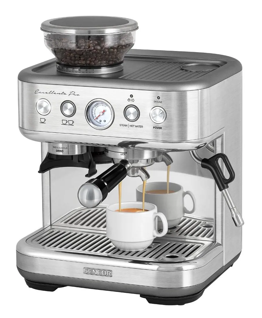 SENCOR SES 6010SS Espresso pákový kávovar stříbrný