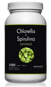 Advance Chlorella + Spirulina 1000 tablet