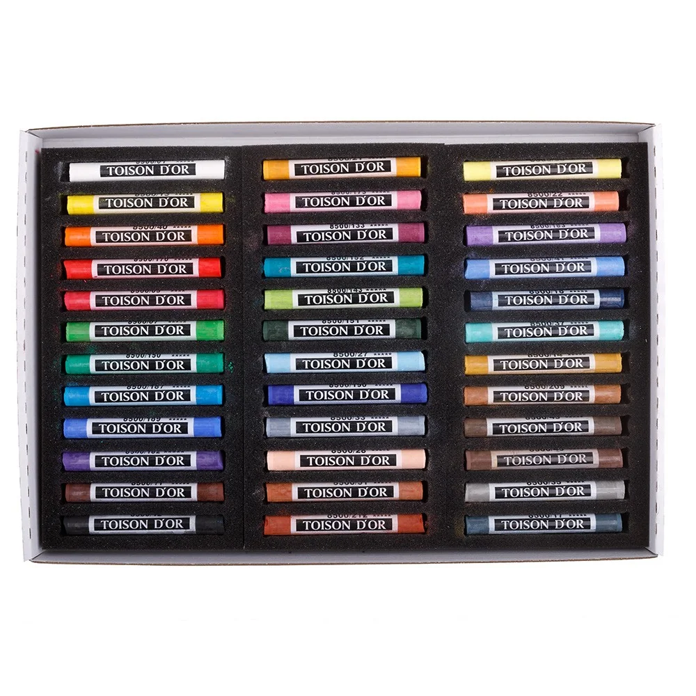KOH-I-NOOR TOISON D´OR 8515/36 - prašné křídy - 36 ks