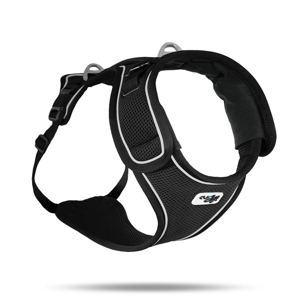 Curli Postroj pro psy Belka Black M, 20-30 kg