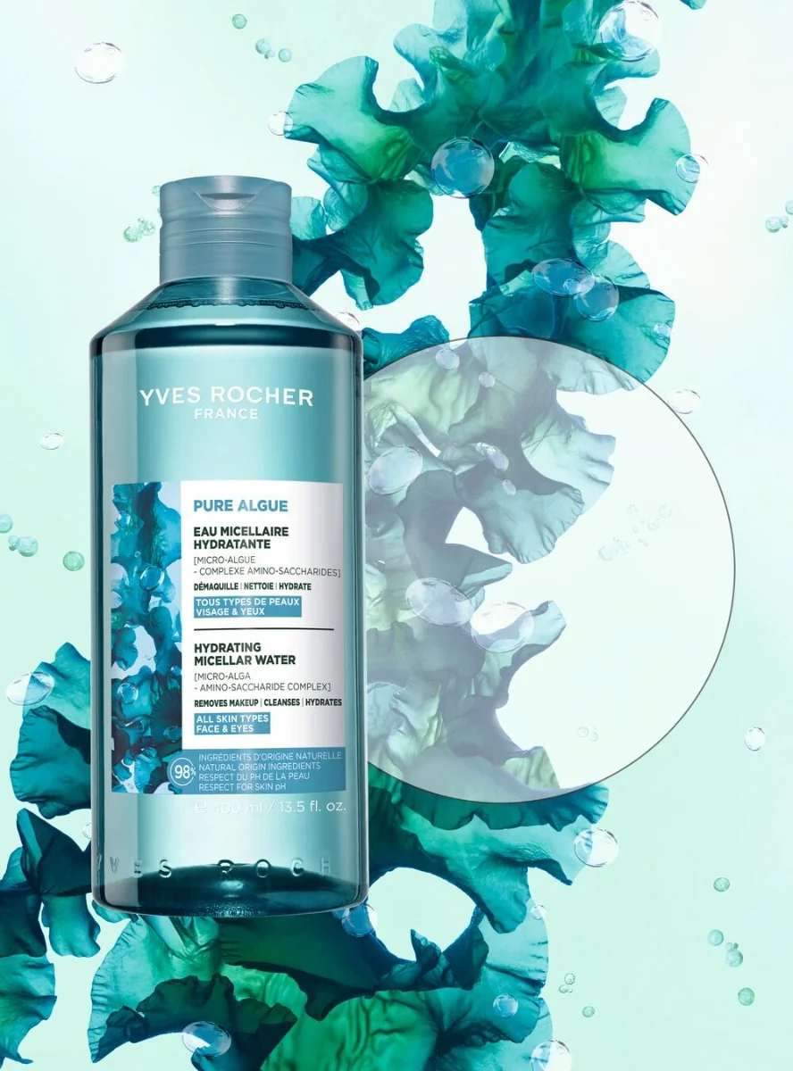 Yves Rocher Pure Algue Hydratační micelární voda 400 ml