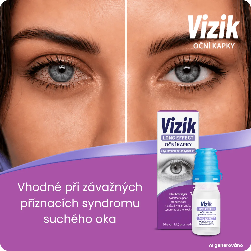 Vizik Long Effect oční kapky 10 ml