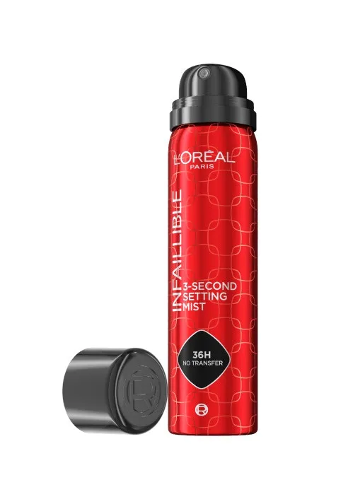 Loréal Paris Infaillible 3 Second Setting Mist fixační sprej 75 ml
