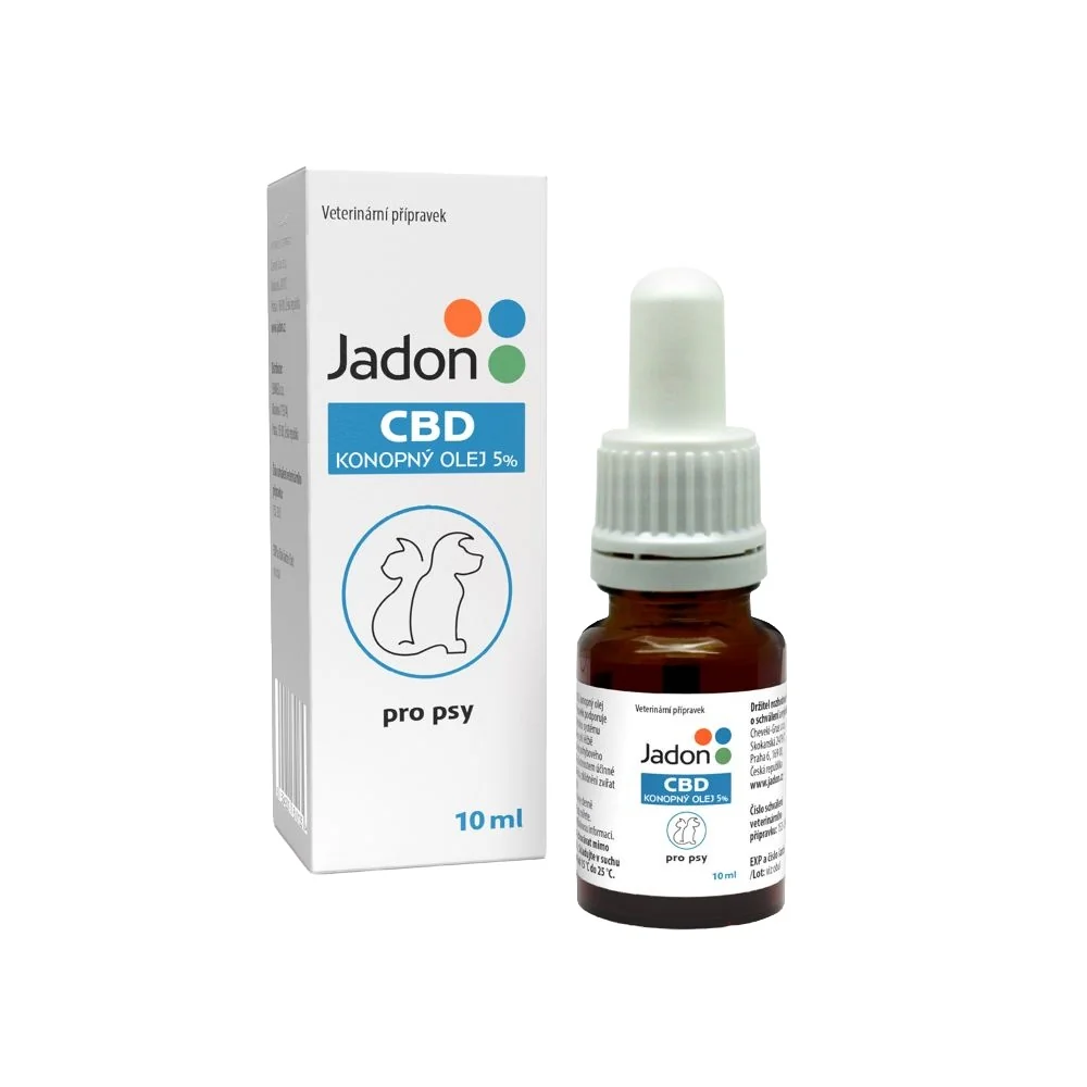 Jadon CBD olej 5% pro psy 10 ml