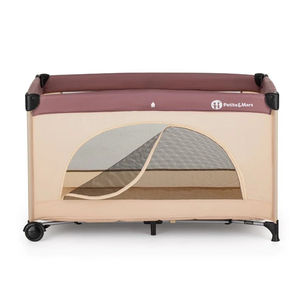 Petite&Mars Postýlka cestovní Nyja Urban Jungle Sand