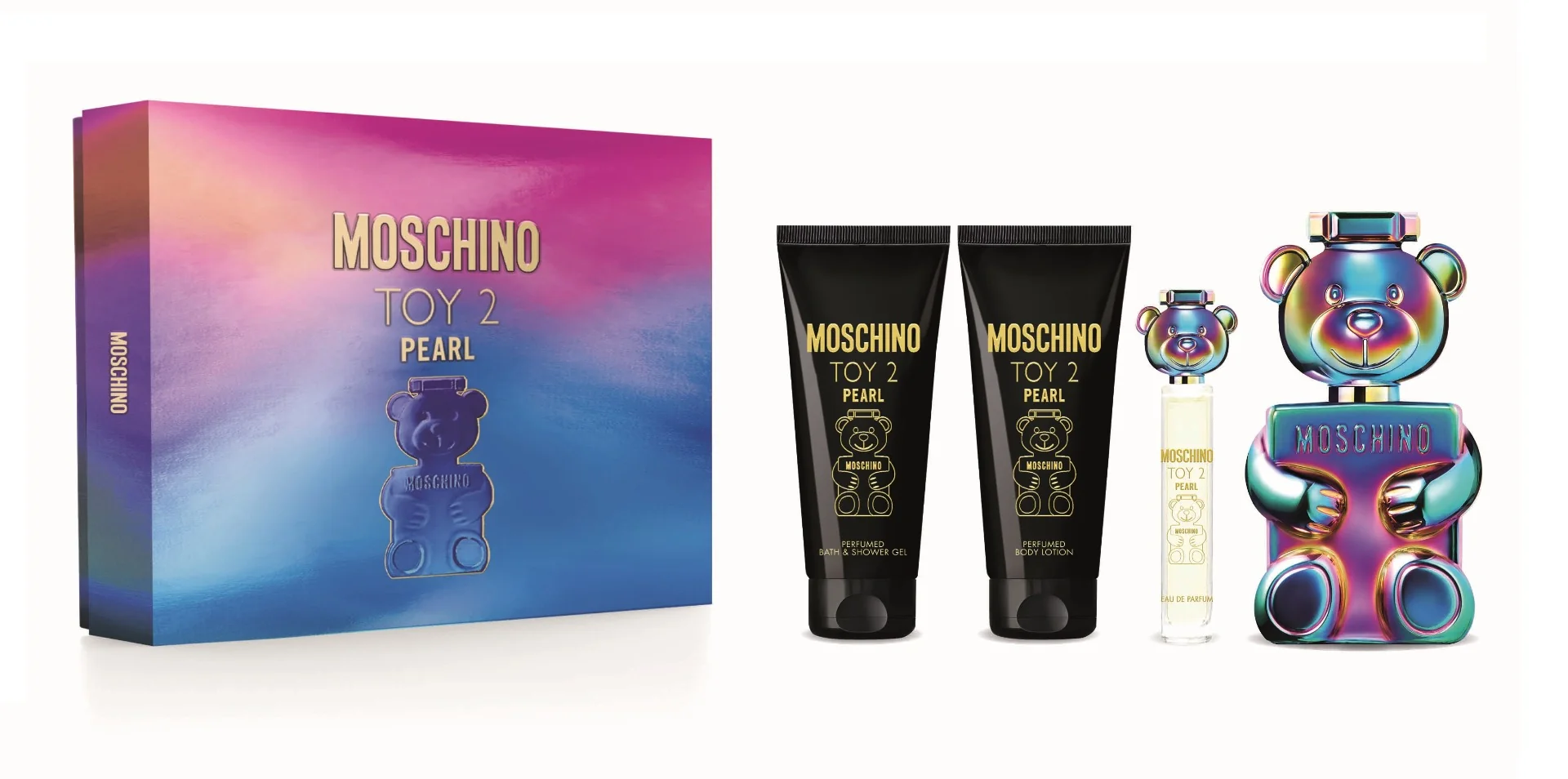 MOSCHINO Toy2 Pearl dárkový set 4 ks