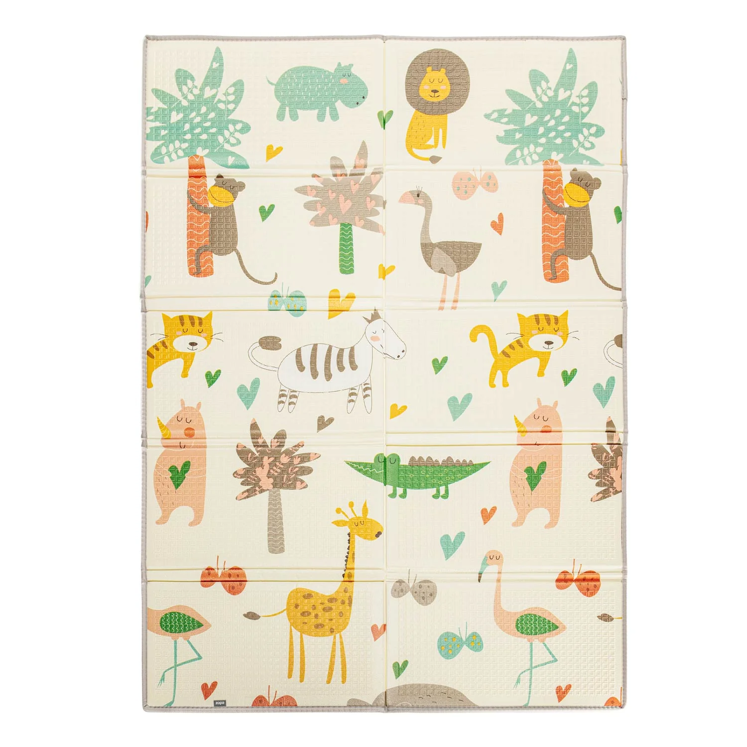Zopa Multifunkční pěnová skládací podložka oboustranná 180x120, Savana 2