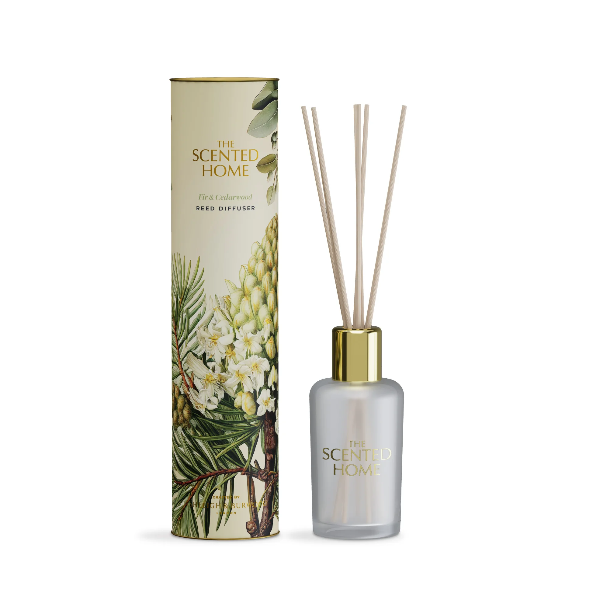 Ashleigh & Burwood London Vánoční difuzér THE SCENTED HOME - FIR & CEDARWOOD 150 ml