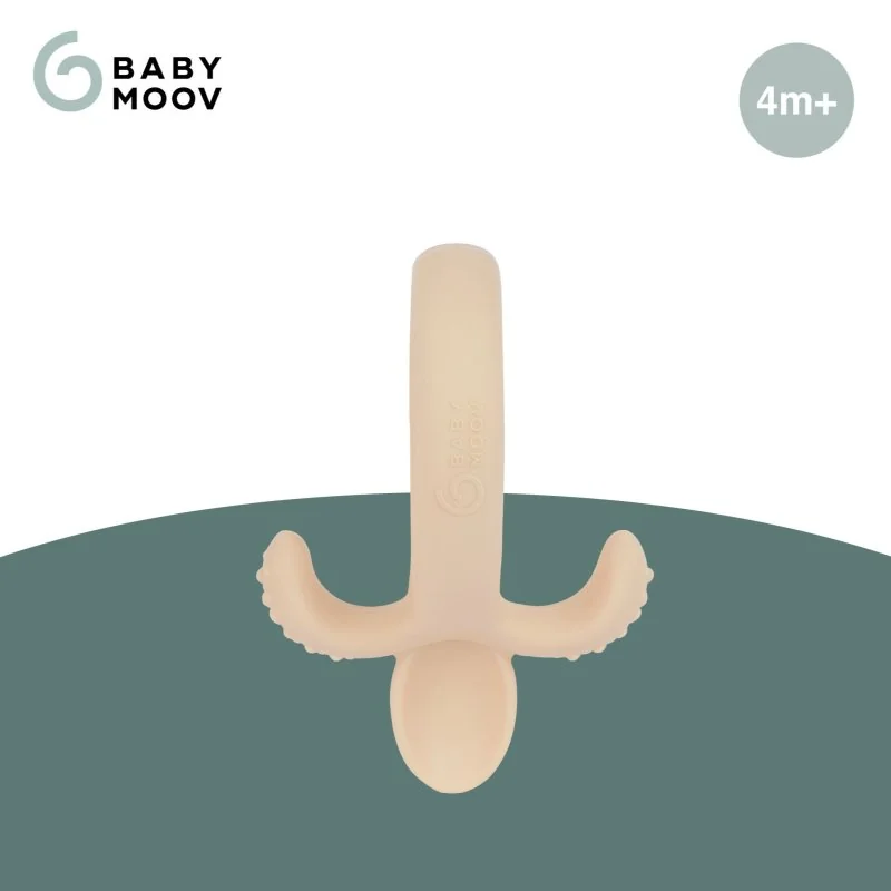 Babymoov silikonová lžička Beige
