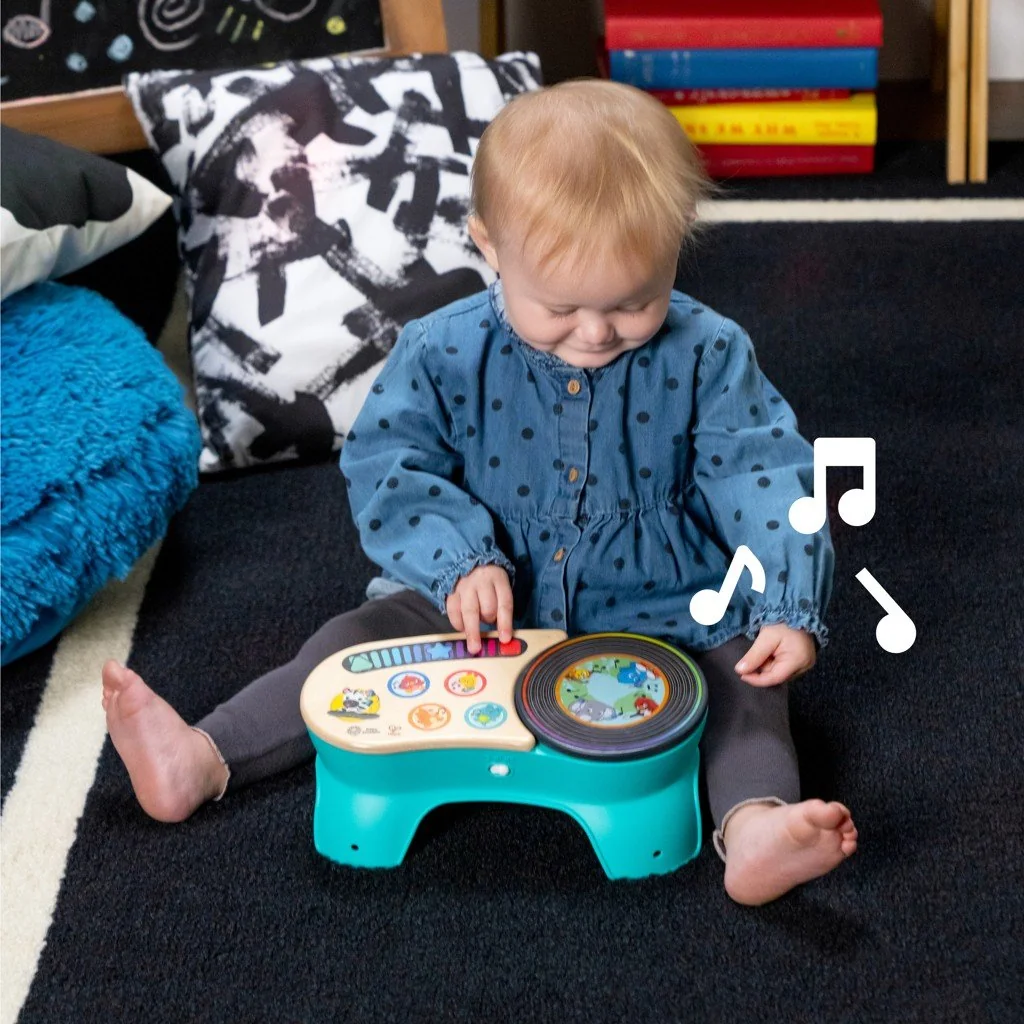 Baby Einstein Hračka hudební Gramofon DJ Discovery™ Magic Touch™ HAPE 6m+