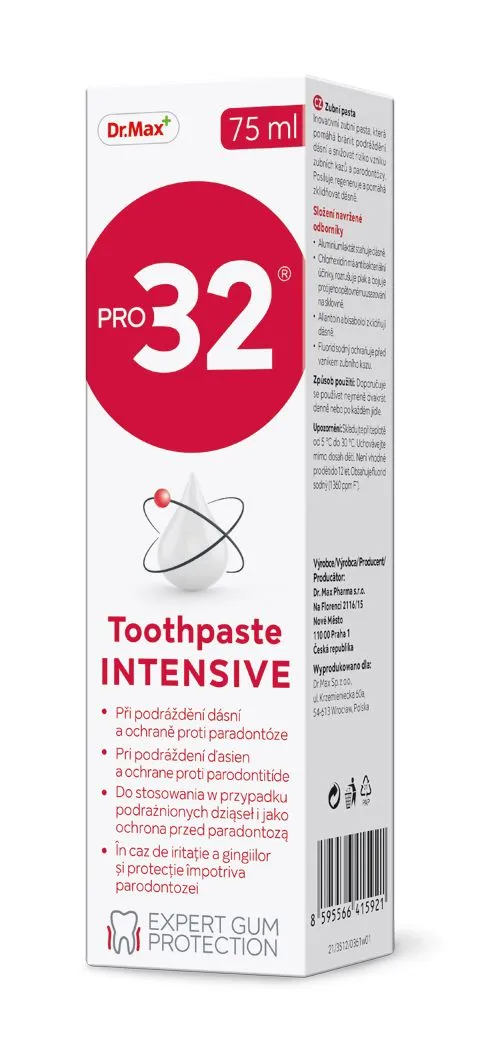 Dr.Max PRO32 Intensive zubní pasta 75 ml