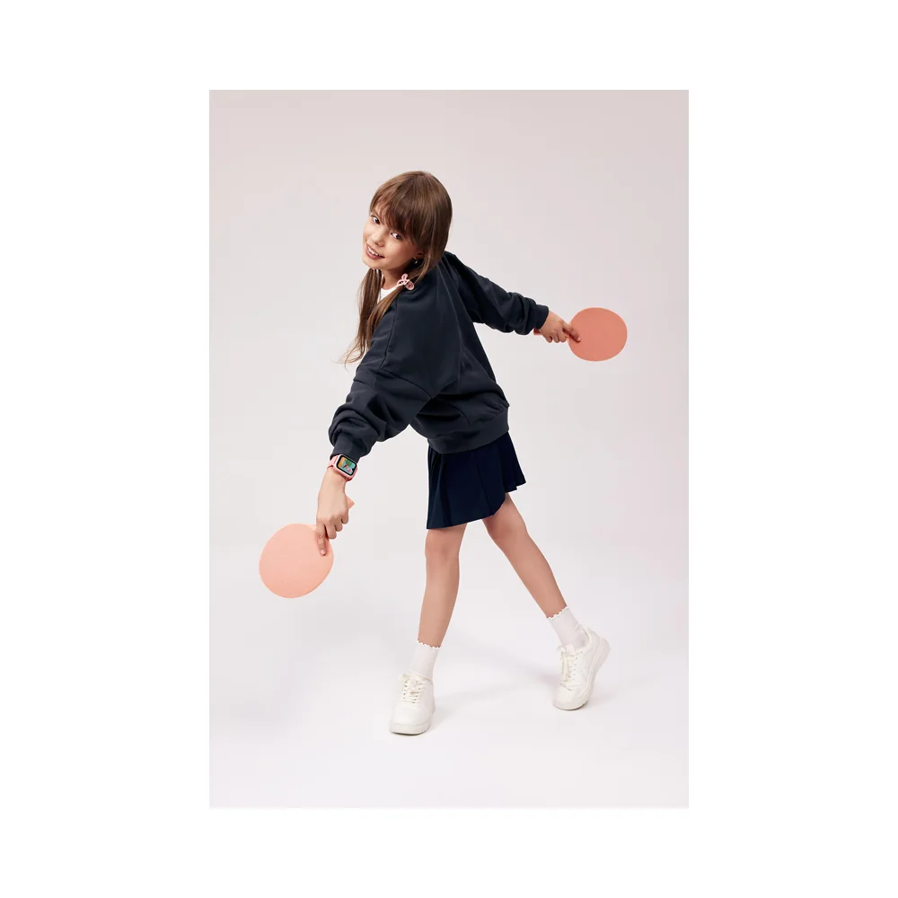 Garett Kids Vibe 4G AMOLED chytré hodinky Black