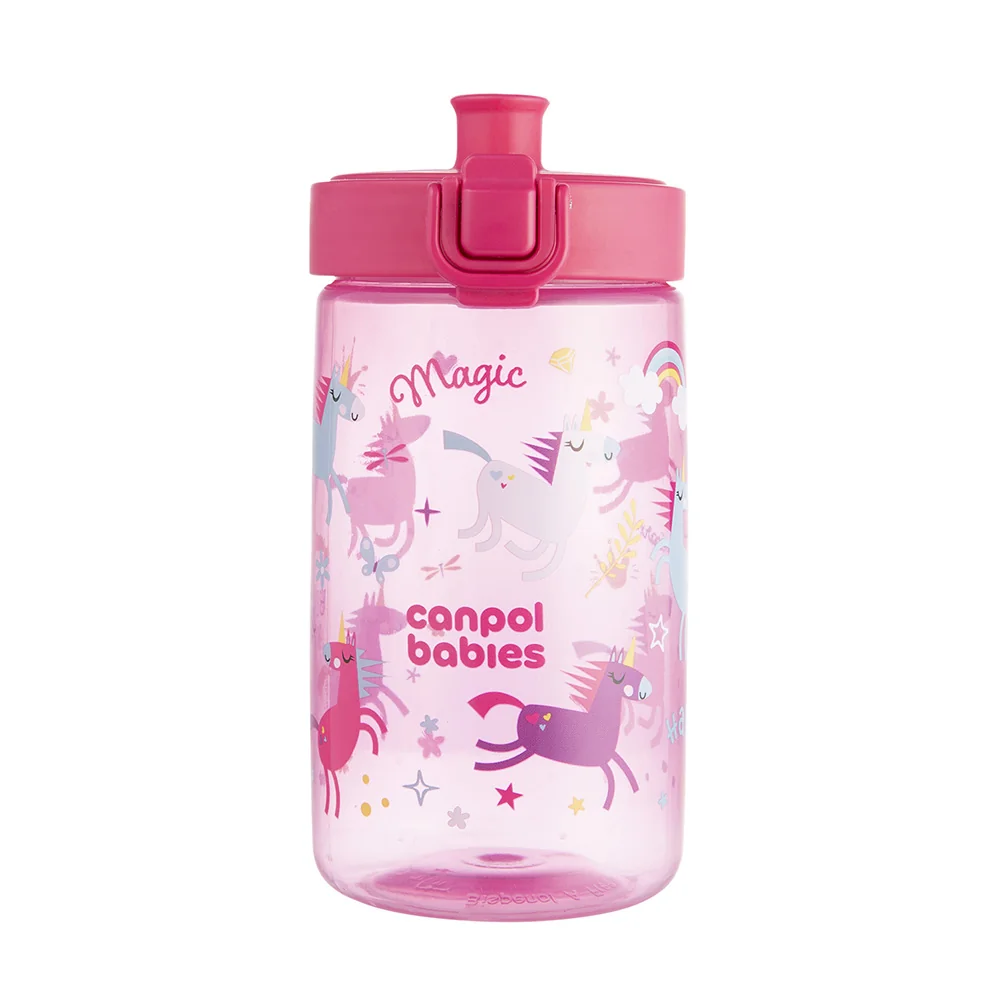 Canpol babies Láhev na vodu pro děti Junior 2,5l+ 400 ml 1 ks růžová