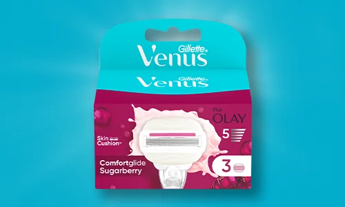 Venus Gillette. Náhradní břity. Venus Gillette. Náhradní břity.