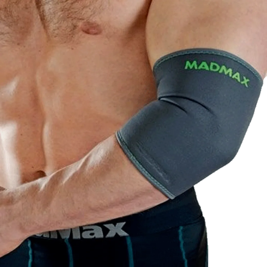 MadMax Bandáž neopren na loket MFA293 šedá - L