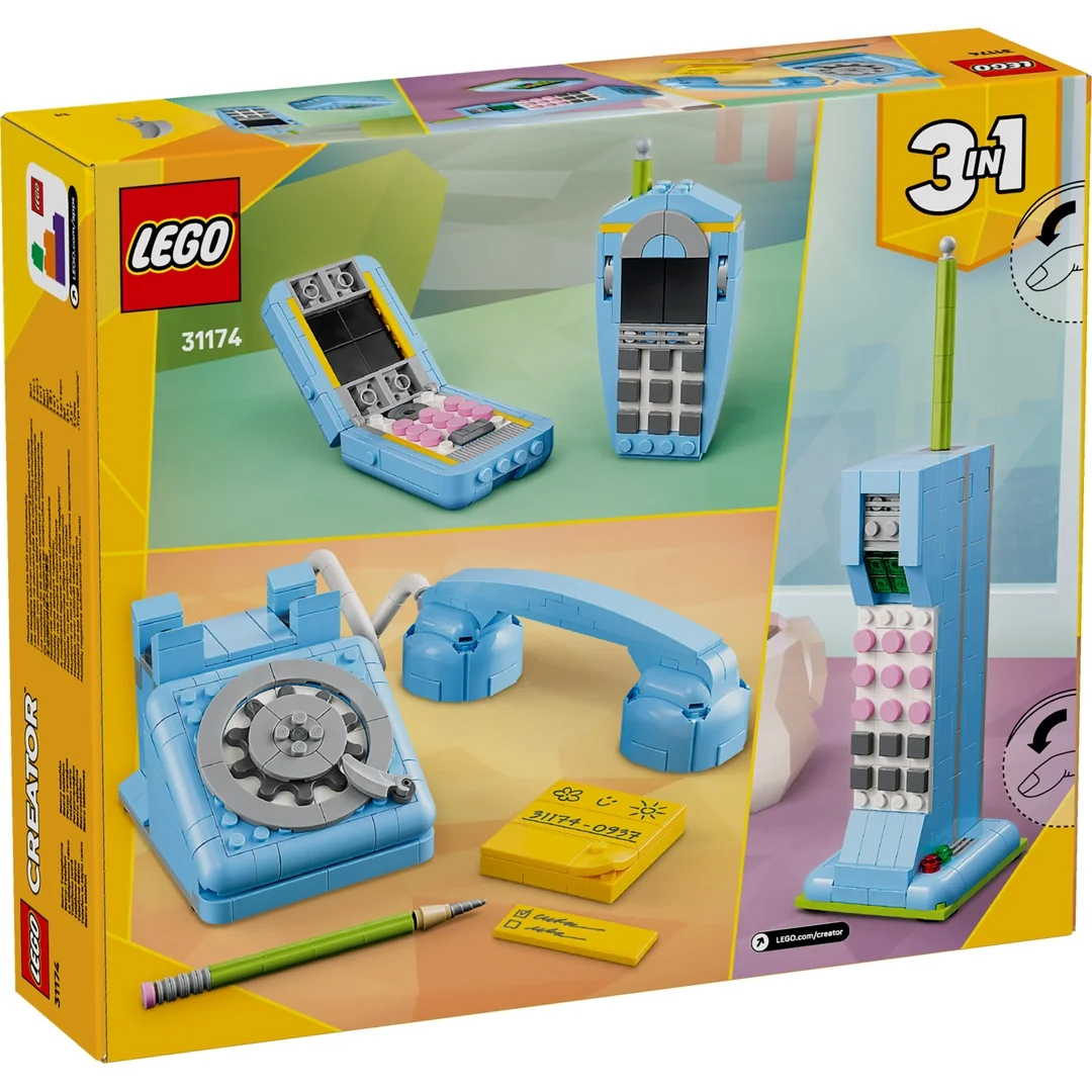 LEGO® Creator 3v1 31174 Retro telefon