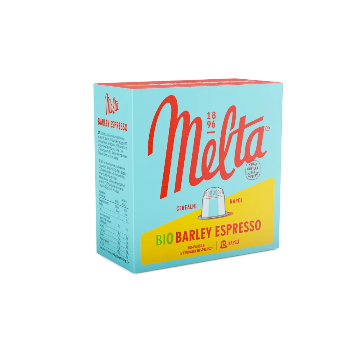 Melta 1896 Barley Espresso BIO kapsle 15 ks