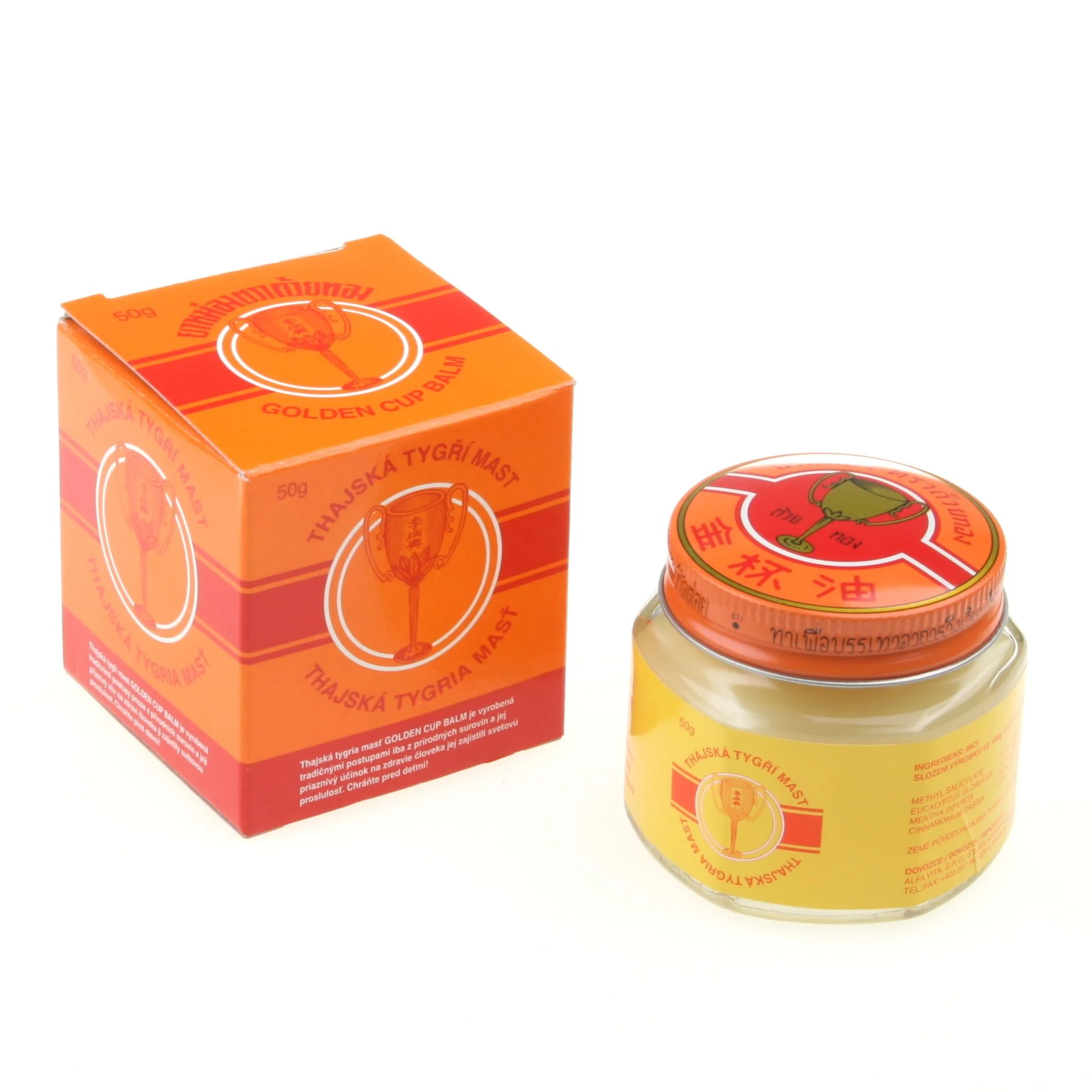 Golden Cup Thajská tygří mast 50 g