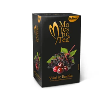 Biogena Majestic Tea Višeň+Bezinka porcovaný čaj 20x2,5 g