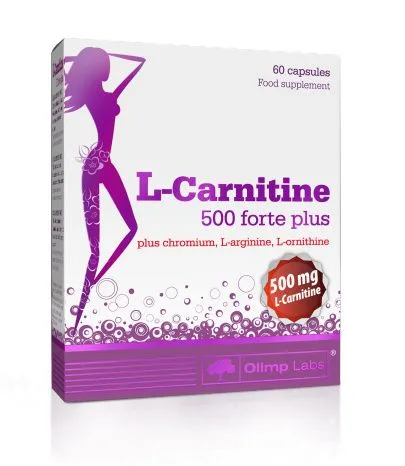 Olimp L-carnitine forte plus 500 mg 60 kapslí
