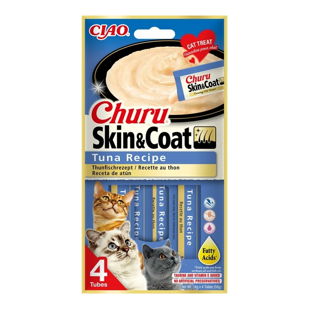 Ciao Churu Skin & Coat tuňák 4x14 g