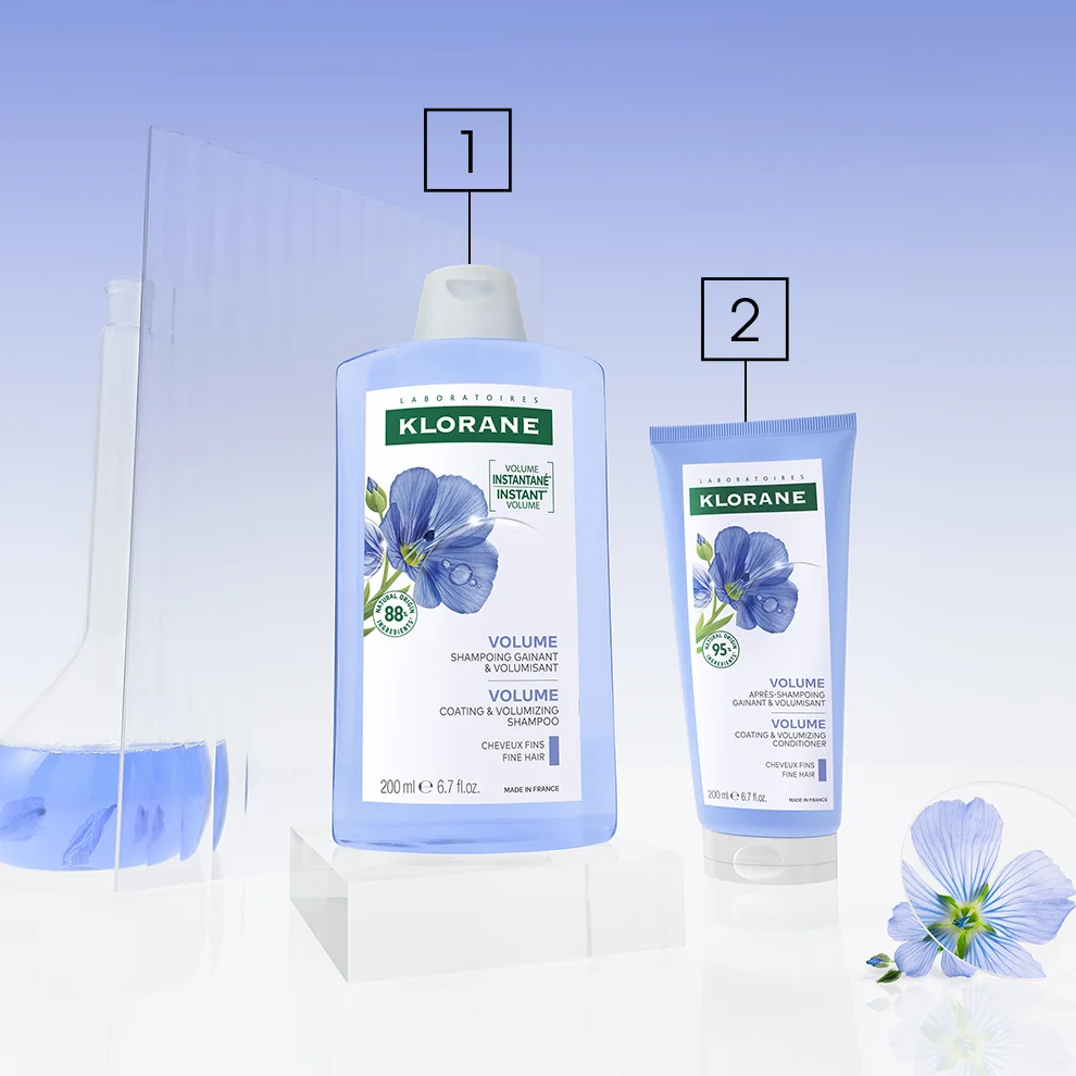 KLORANE Šampon na objem se lnem 200 ml