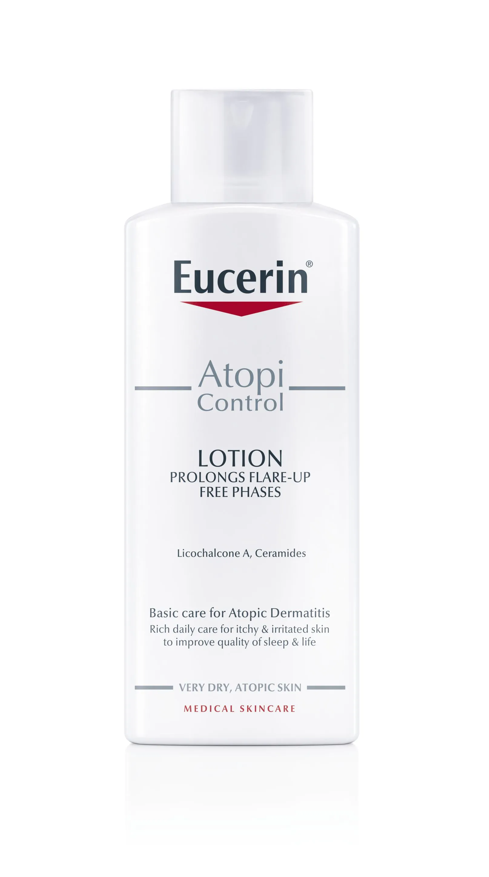 Eucerin Atopicontrol suchá zarudlá pokožka tělové mléko 250 ml