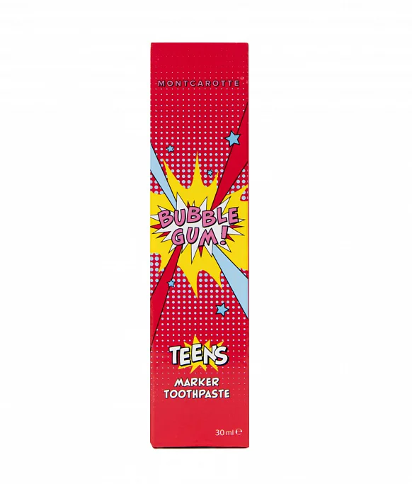 Montcarotte Teens Marker Bubble Boom zubní pasta 30 ml