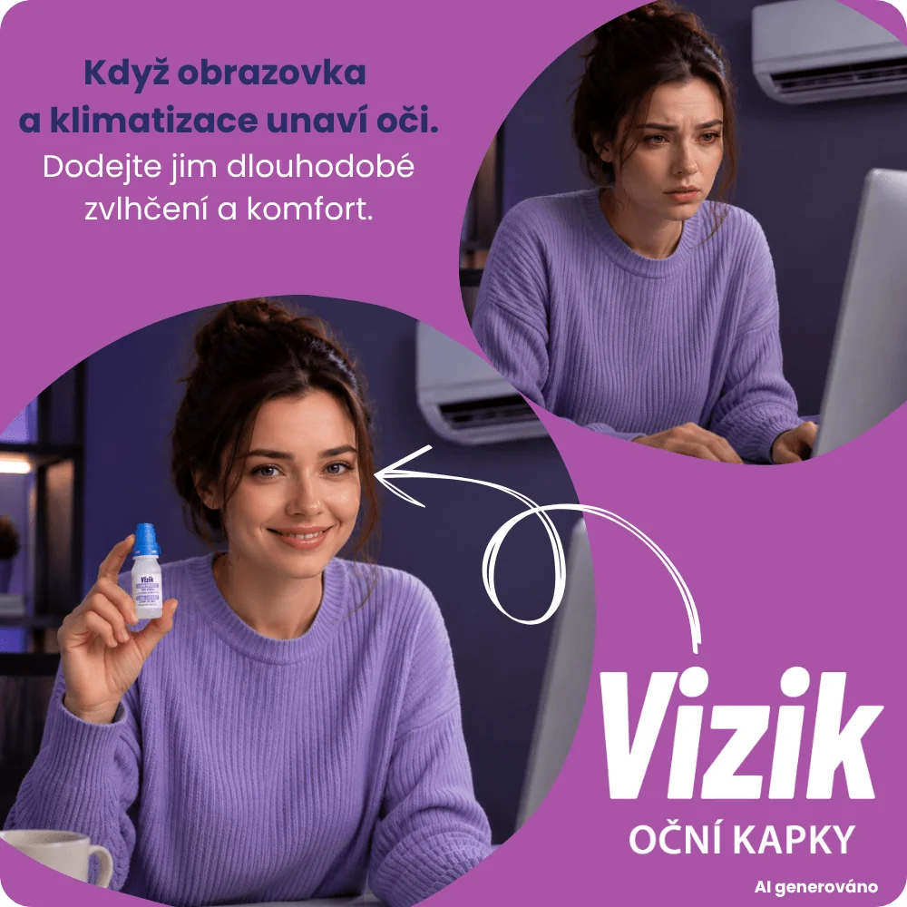 Vizik Long Effect oční kapky 10 ml