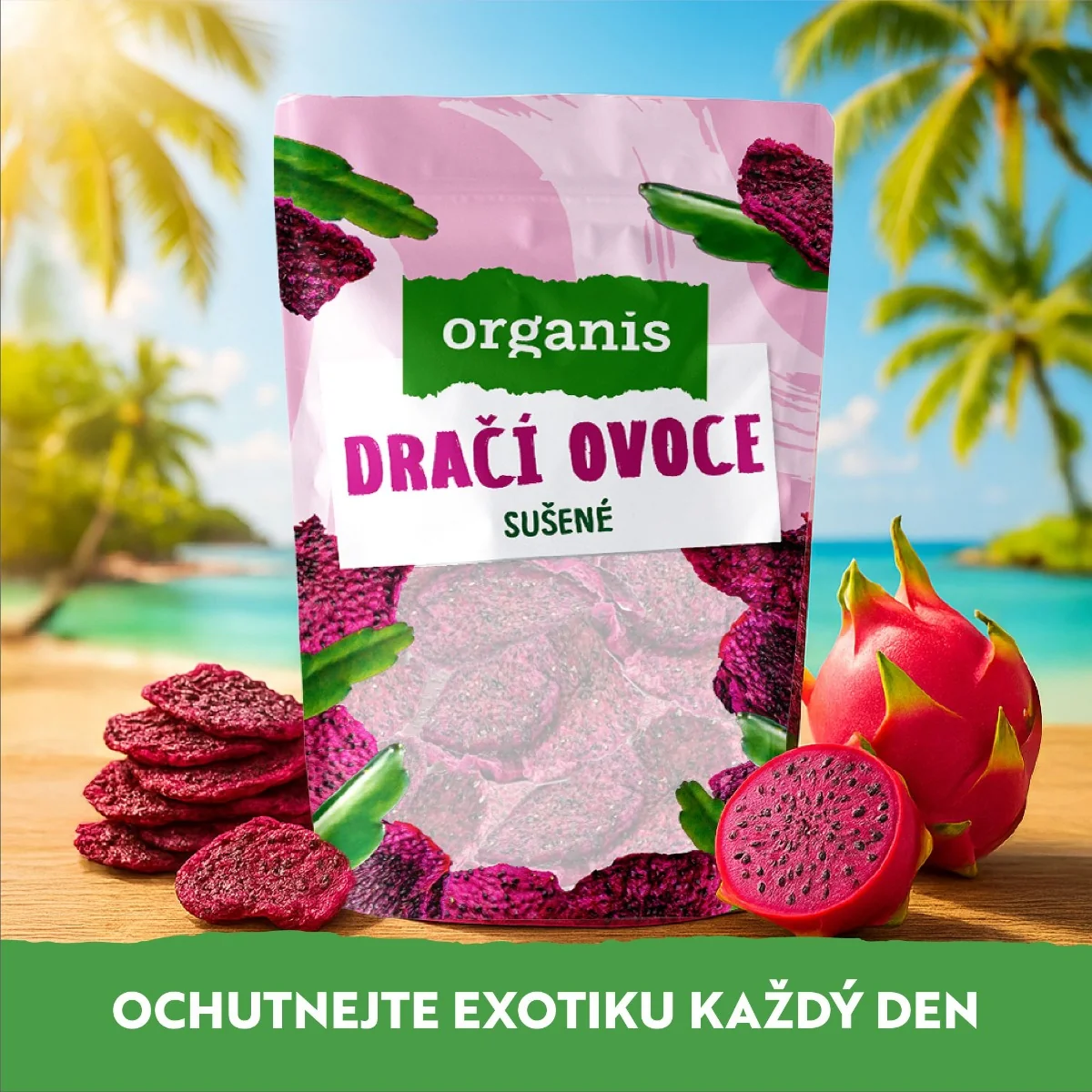 Organis Dračí ovoce sušené 250 g