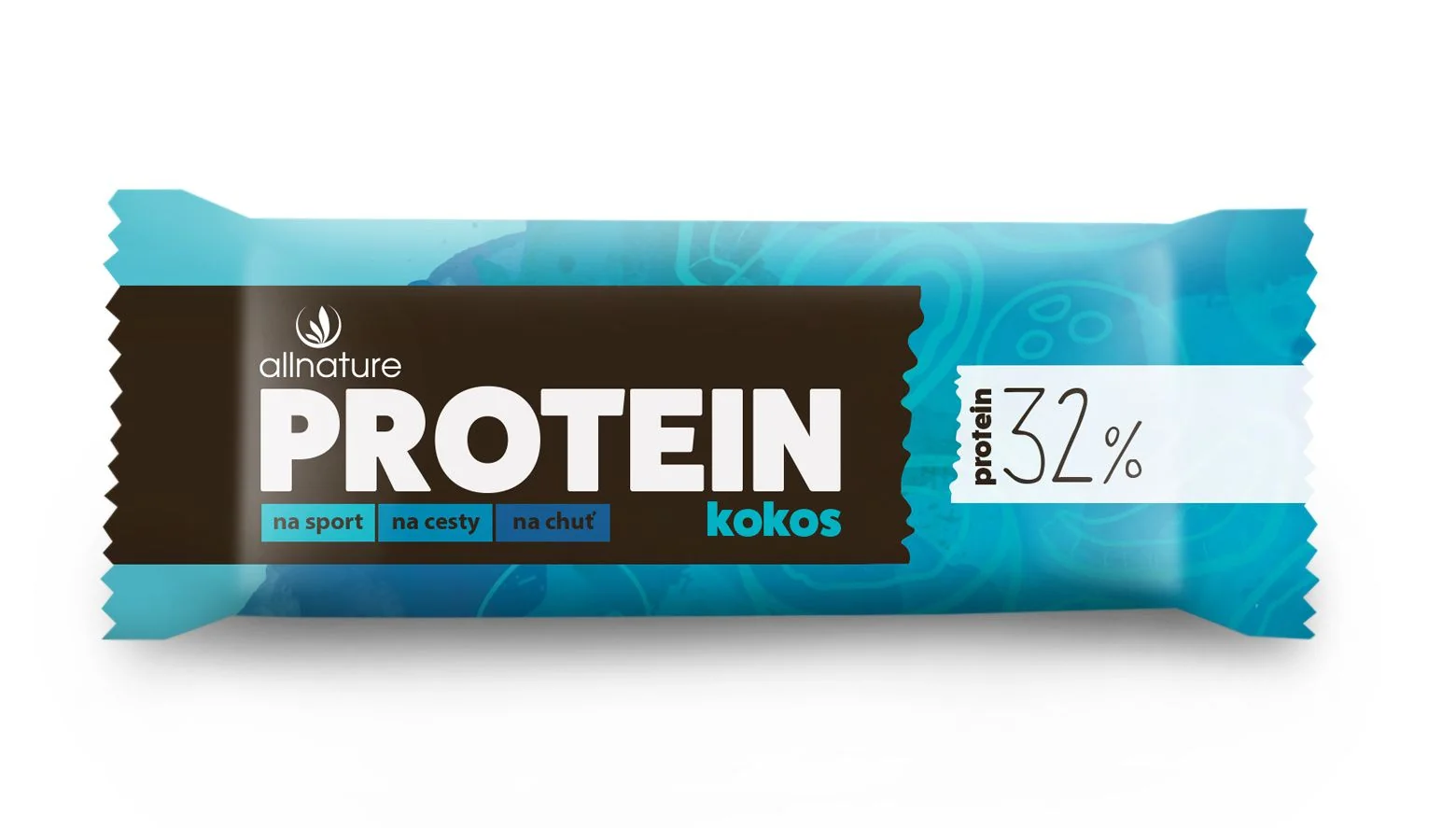 Allnature Proteinová tyčinka 32% kokos 35 g