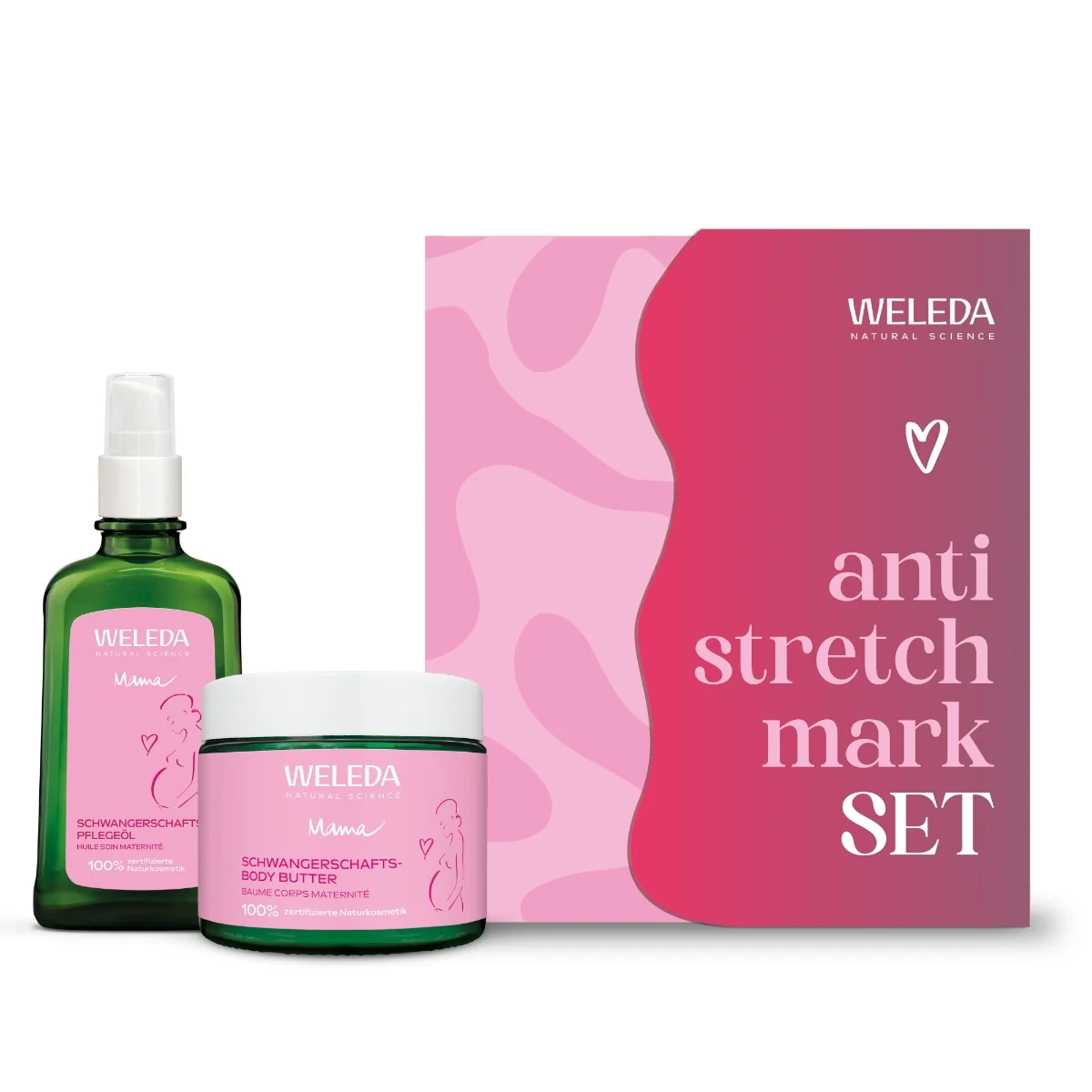 Weleda Anti stretchmark set 100+150 ml