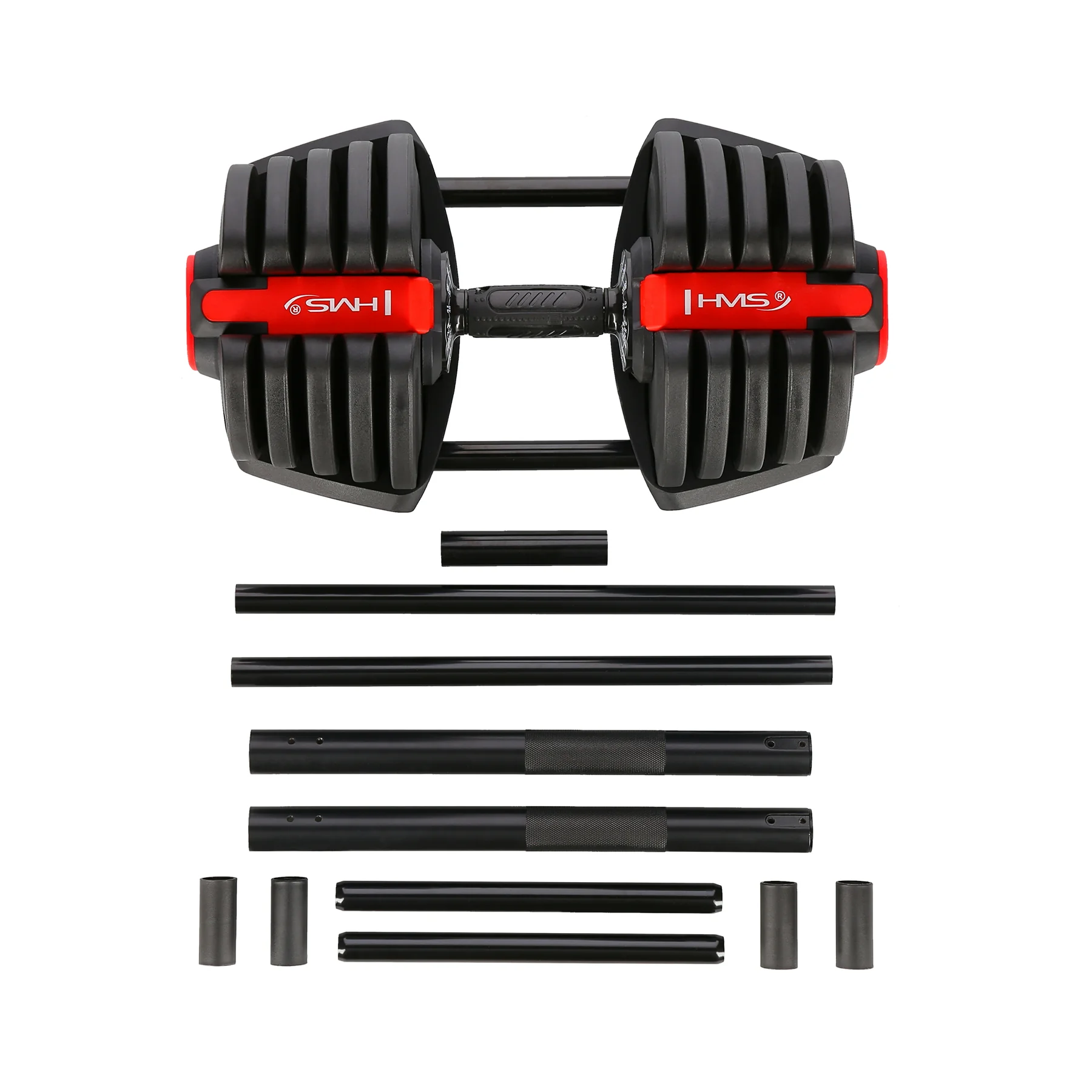 HMS Jednoruční / obouruční variabilní činka SGR40 PRO SET 2v1 40 kg
