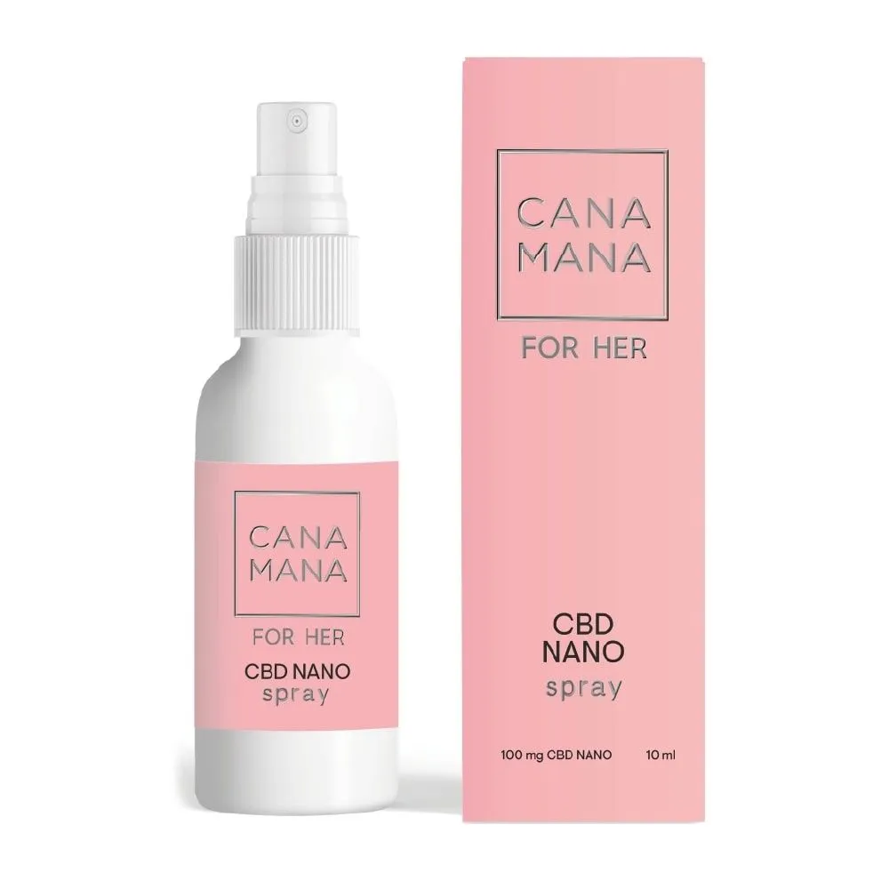 CANAMANA for Her CBD NANO spray 10 ml