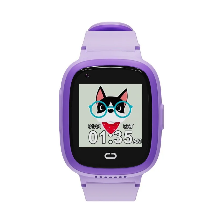 Canyon kids watch Sunny KW-48 Video 4G GPS Games&Music Violet 