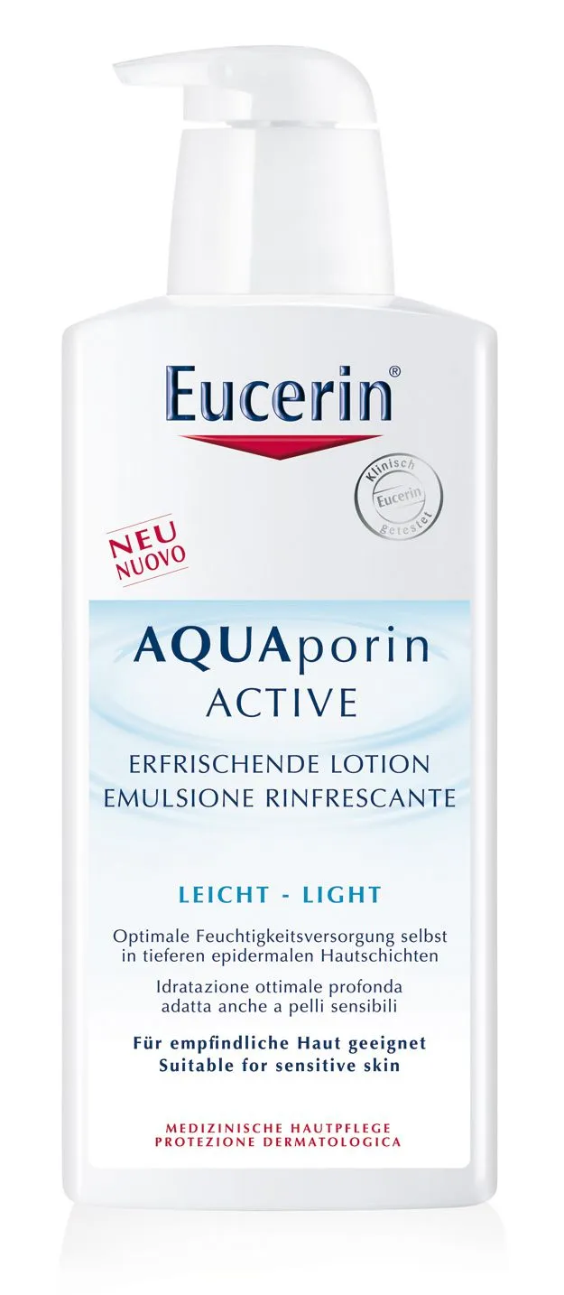 EUCERIN AQUAporin tělové mléko normální pokožka 400ml