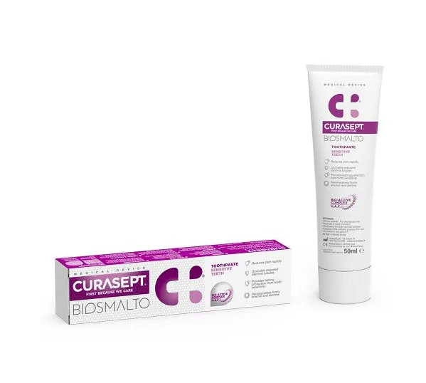 CURASEPT BIOSMALTO Sensitive Teeth zubní pasta 75 ml