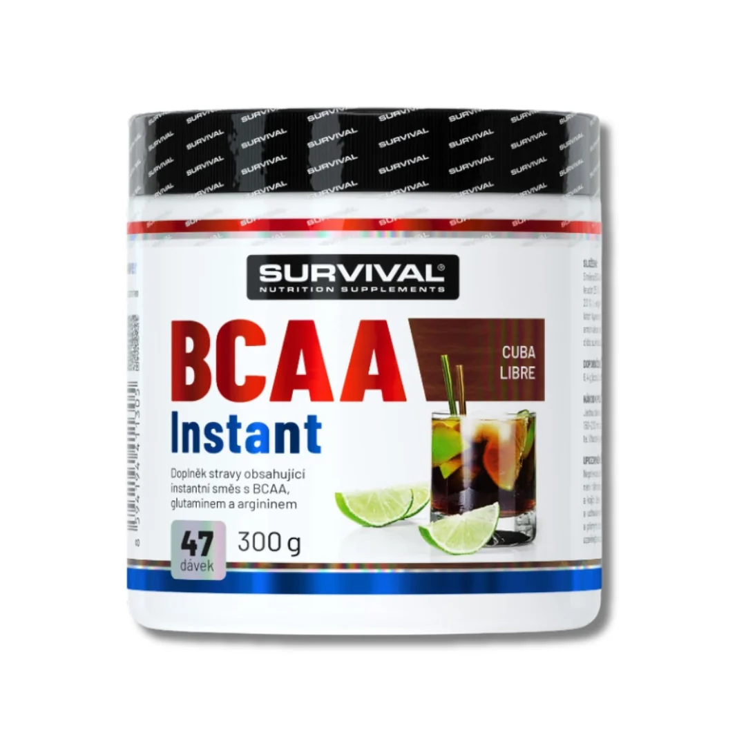 Survival BCAA Instant 300 g pomeranč