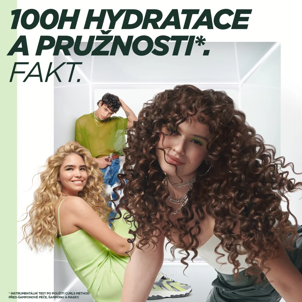 Garnier Fructis Curls Method šampon pro suché vlnité a kudrnaté vlasy 200 ml