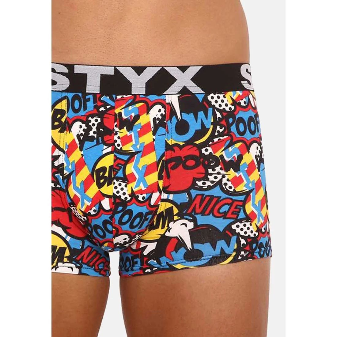Styx Pánské boxerky art sportovní guma poof (G1153) XXL
