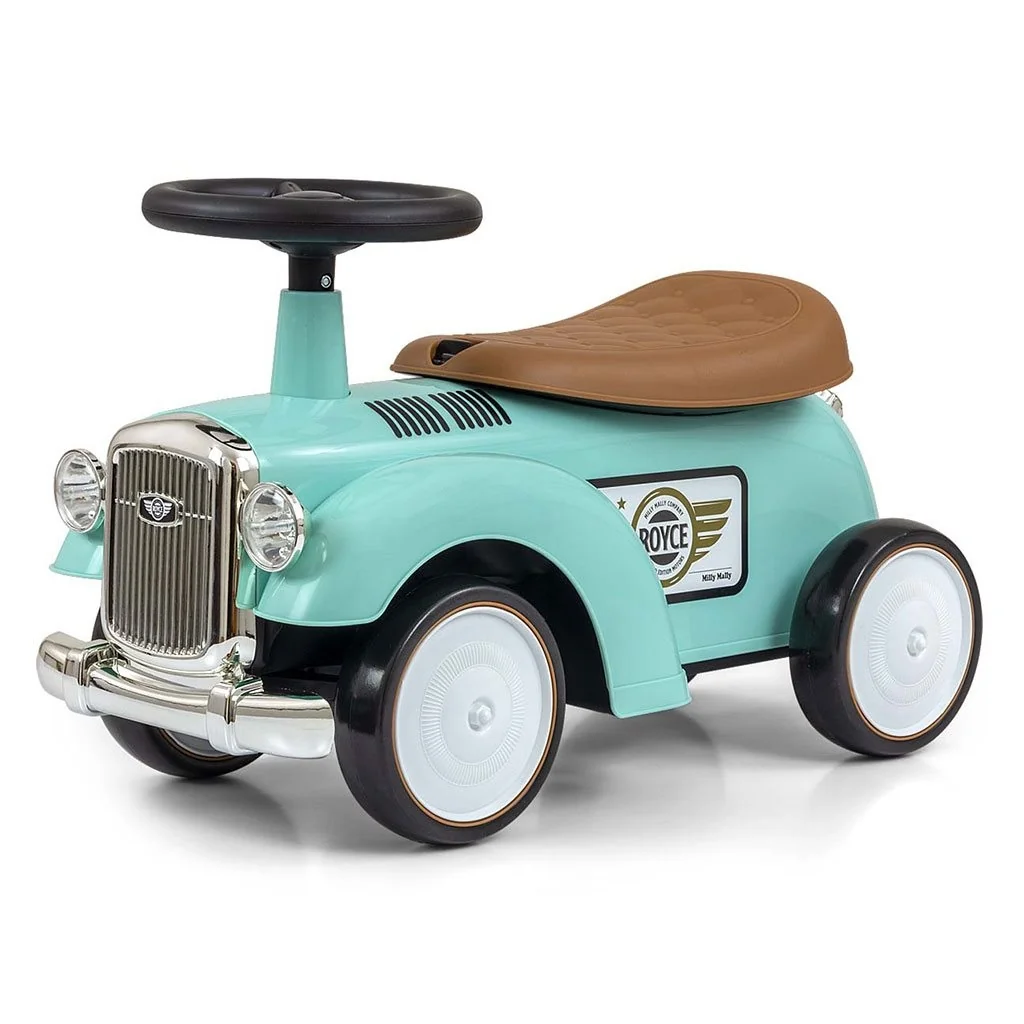 Milly Mally Jezdítko, odrážedlo retro Royce Milly Mally, mátové