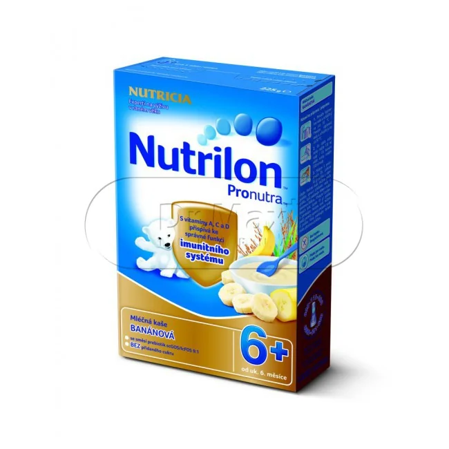 Nutrilon kaše banánová mléčná 225g 6M