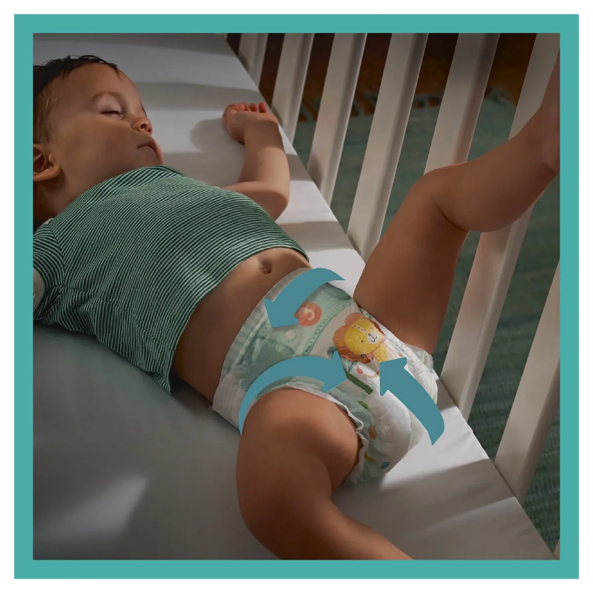 Pampers Active Baby vel. 4+ Monthly Pack 10-15 kg dětské pleny 16 ks