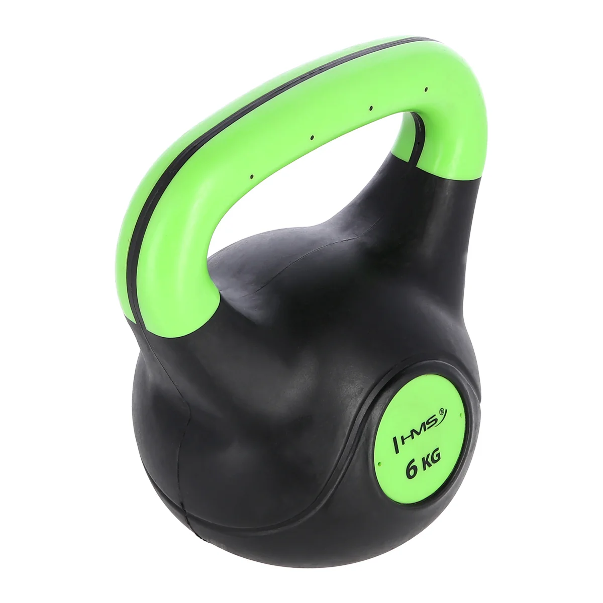 HMS Kompozitový kettlebell KPC06 Vin-Bell 6 kg zelený
