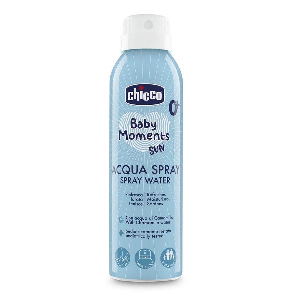 Chicco Osvěžující voda ve spreji Baby Moments Sun 0m+ 150 ml
