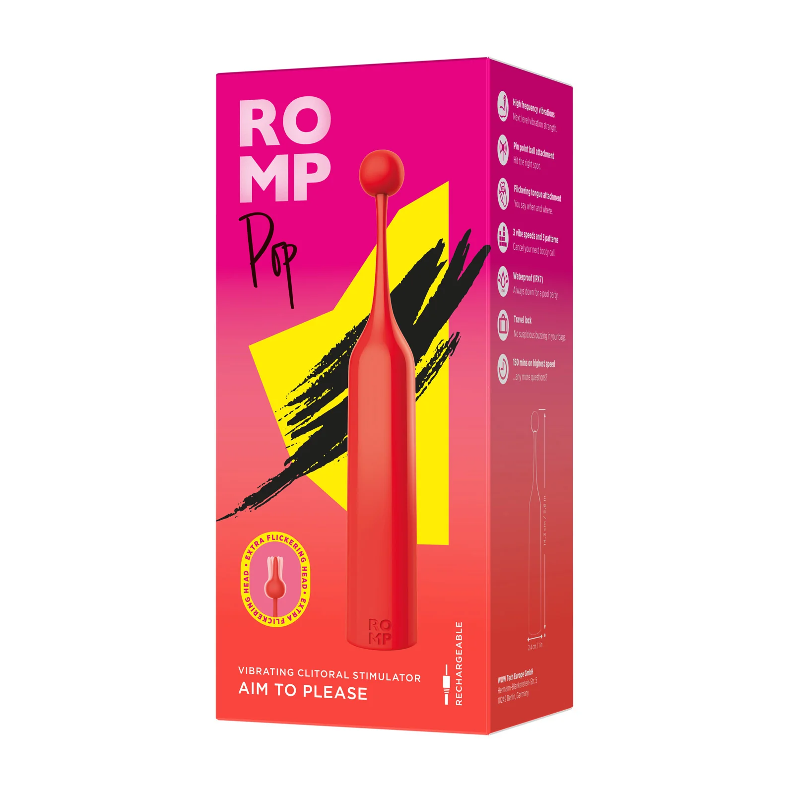 ROMP Stimulátor klitorisu - Pop